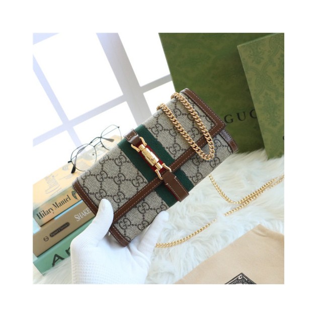 GUCCI 구찌 재키 1961 체인 월렛 652681 2021/신상