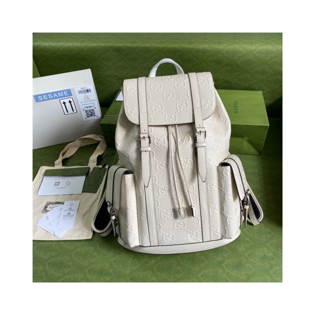 GUCCI 구찌 GG 엠보스 백팩 625770