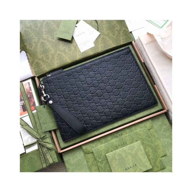 GUCCI 구찌 마이크로시마 클러치백 473950