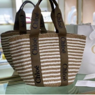 CHLOE 끌로에 우디 라지 바스켓 C79908