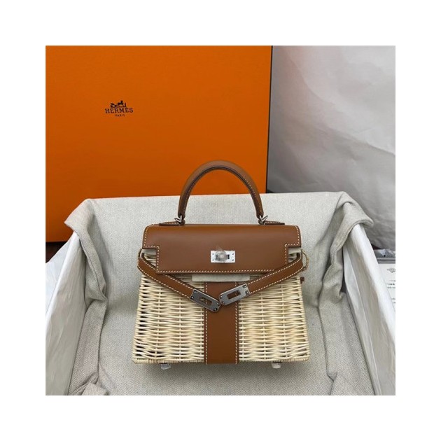 HERMES 에르메스 피크닉 켈리백 20CM 오리지날 가죽사용 (100%수작업) H900111