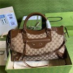 GUCCI 구찌&발렌시아가 콜라보 자이언트 시티백  658597