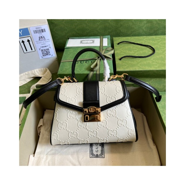 GUCCI  구찌 스몰 GG 탑 핸들 토트백 67579