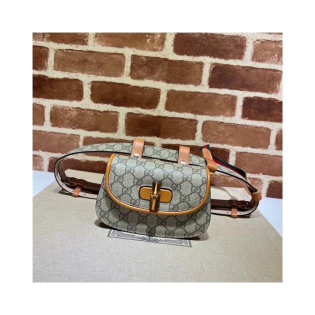 GUCCI 구찌 뱀부 1947 미니 벨트백 681137
