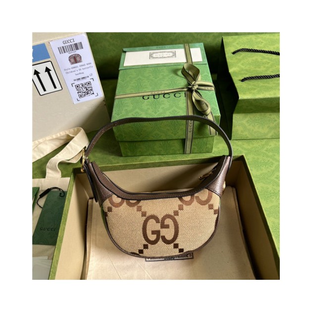 GUCCI  구찌 GG 캔버스 미니 호보백 658551
