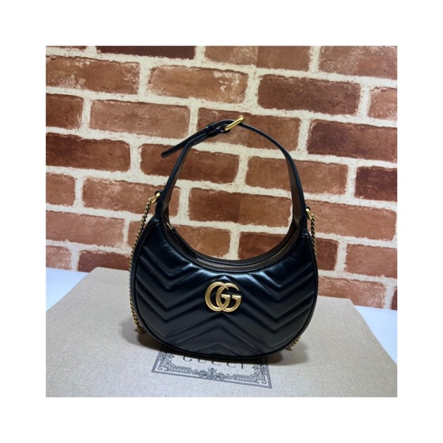 GUCCI 구찌 마몬트 반달 숄더백 699514