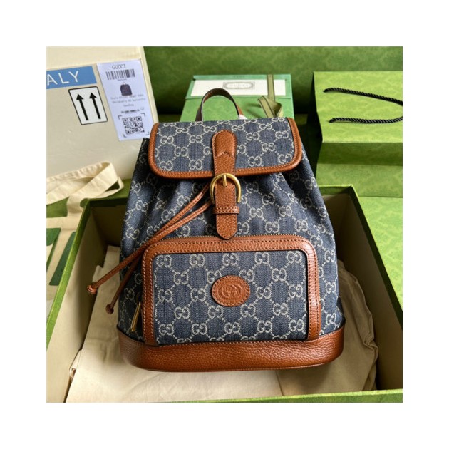 GUCCI  구찌 인터로킹 G 백팩 674147