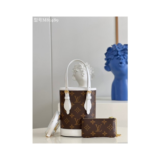 LOUIS VUITTON 루이비통 나노 버킷 M81489