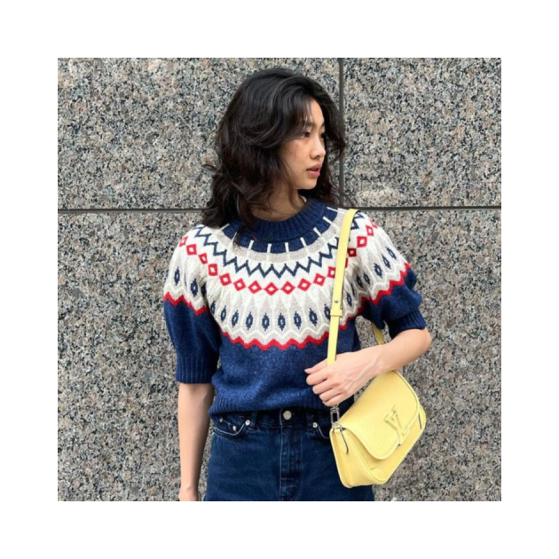 [배우 정호연] LOUIS VUITTON  루이비통 에피 그레인 가죽 부시 숄더백