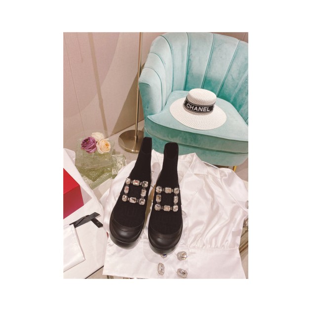 ROGER VIVIER 로저비비에 스판 니트 스피드 러너 스니커즈 RV99889
