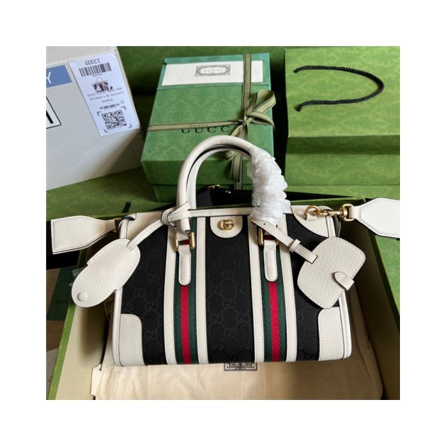 GUCCI 구찌 스몰 캔버스 핸드백 715772