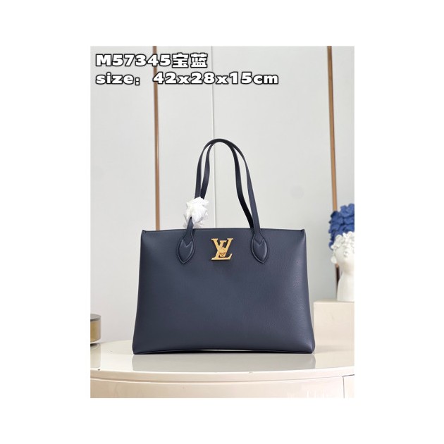 LOUIS VUITTON   루이비통 록미 토트 숄더백 네이비 M20984