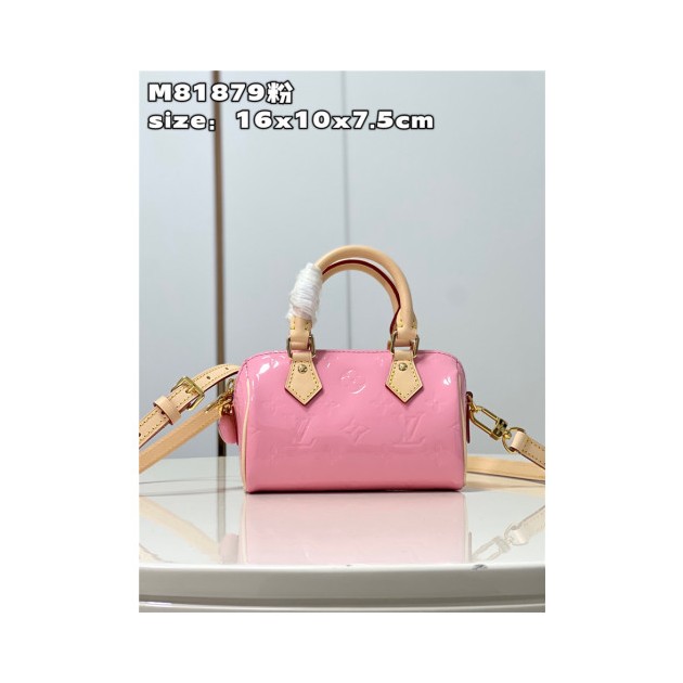 LOUIS VUITTON   루이비통 나노 스피디 핑크 M81879
