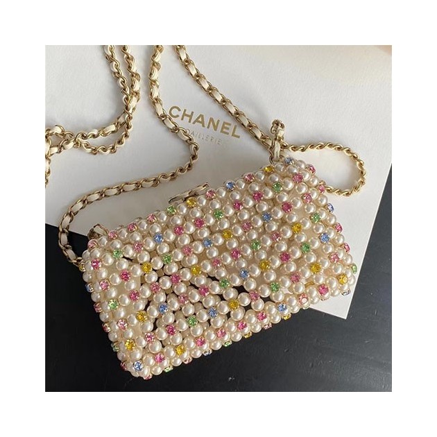 CHANEL 샤넬 진주백 16CM