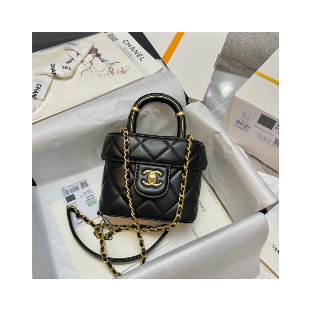 CHANEL 샤넬 핸들 미니 플랩백 AS4035