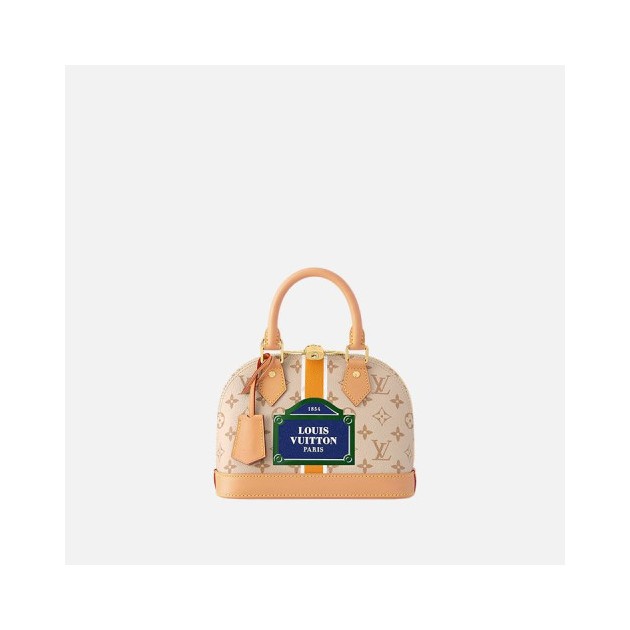 LOUIS VUITTON 루이비통 모노파나메 코팅 캔버스 알마 BB 백
