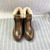 MIUMIU 미우미우 여성용 털 스노우 부츠 M24474