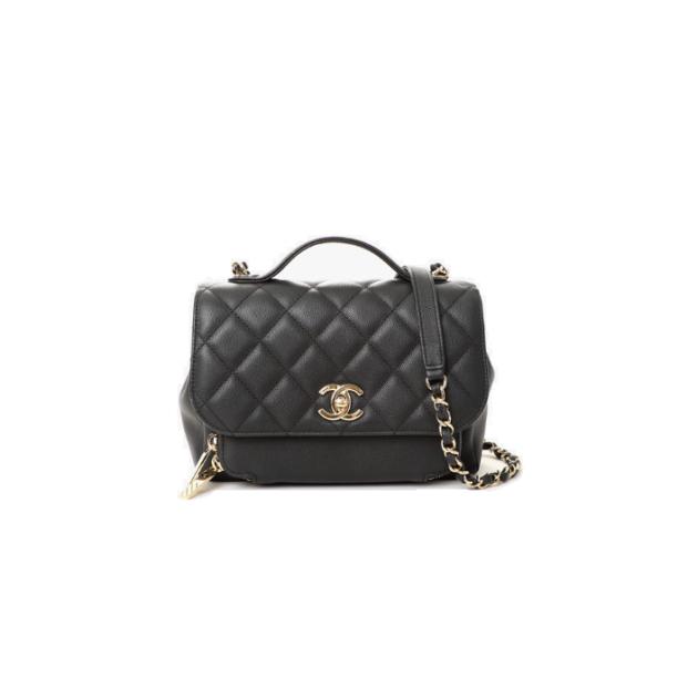 CHANEL 샤넬 비즈니스 어피니티 탑 클래식플랩 핸들백