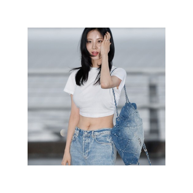 [소녀시대 서현] CHANEL 샤넬 22백 샤이니 백팩 데님