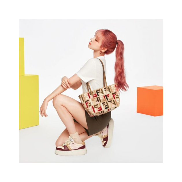 FENDI 펜디 남녀공용 매치 FF 스니커즈
