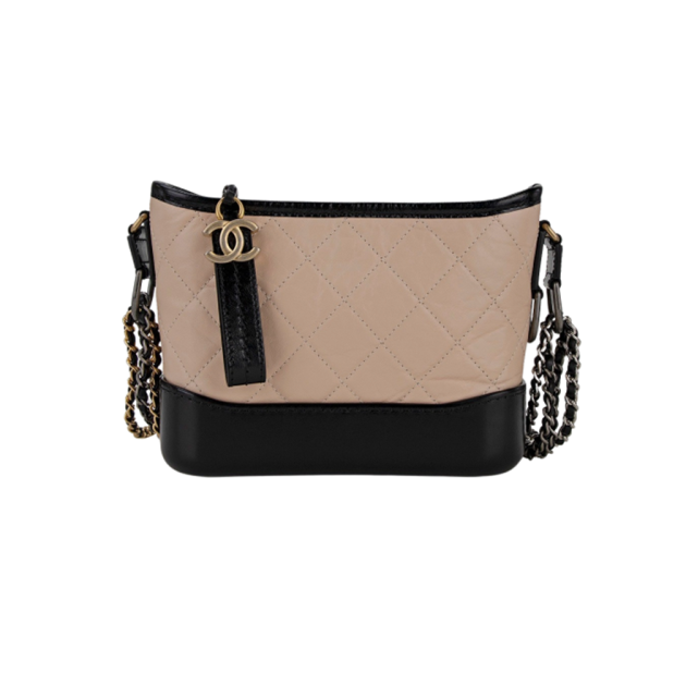 CHANEL 샤넬 여성 가브리엘 카프스킨 호보백
