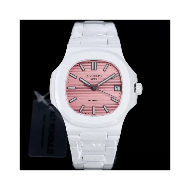 PATEK PHILIPPE 파텍필립 노틸러스 5711 핑크 다이얼 세라믹