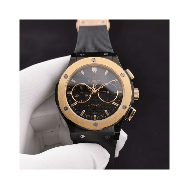 HUBLOT 위블로 클래식 퓨전 세라믹 금통 블랙 521.CO.1780.RX