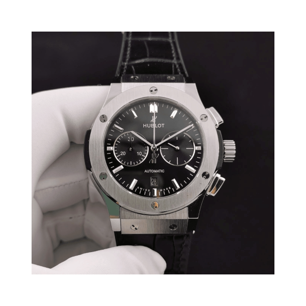 HUBLOT 위블로 클래식 퓨전 티타늄 블랙다이얼 521.NX.7171.LR