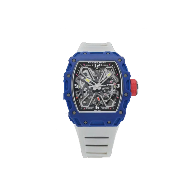 RICHARD MILLE 리차드밀 라파엘 나달 블루 화이트 러버밴드 RM35-01