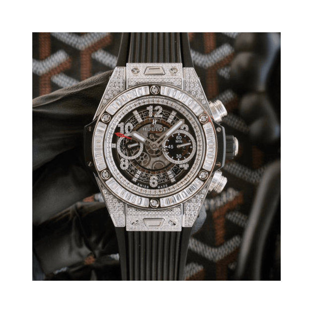 HUBLOT 위블로 빅뱅 유니코 풀다이아 스켈레톤다이얼 411.NX.1170.RX.0904