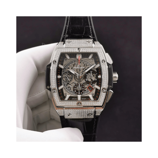 HUBLOT 위블로 스피릿 오브 빅뱅 티타늄 풀다이아 601.NX.0173.LR.1704