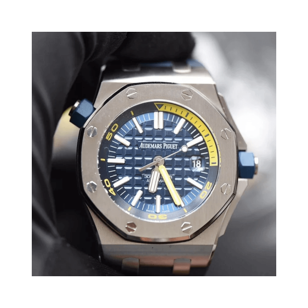 AUDEMARS PIGUET 오데마피게 로얄오크 오프쇼어 다이버 블루다이얼 러버밴드