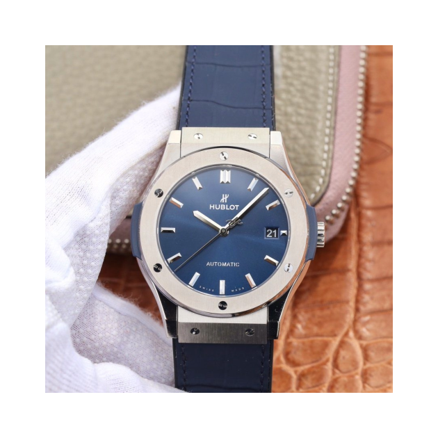 HUBLOT 위블로 클래식퓨전 티타늄 블루 511.NX.7170.LR