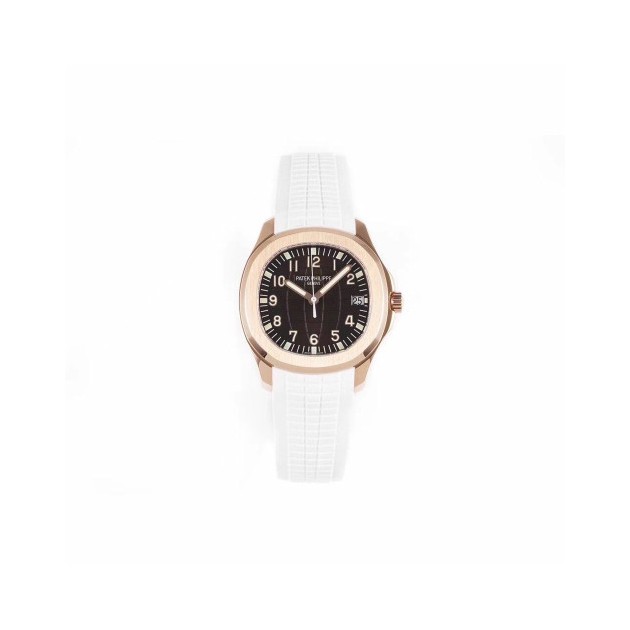 PATEK PHILIPPE 파텍필립 아쿠아넛 5167 로골 브라운 다이얼 러버밴드