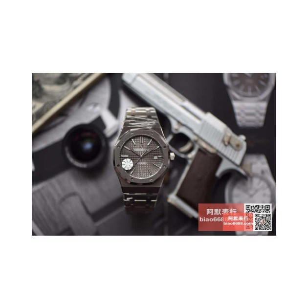 AUDEMARS PIGUET 오데마피게 로얄오크 스틸그레이 다이얼 50주년 한정판