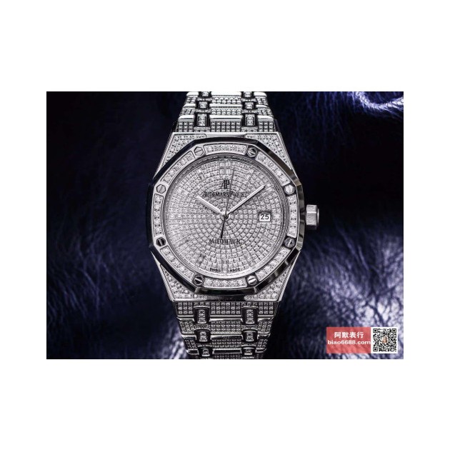 AUDEMARS PIGUET 오데마피게 로얄오크 스틸 풀다이아 15452