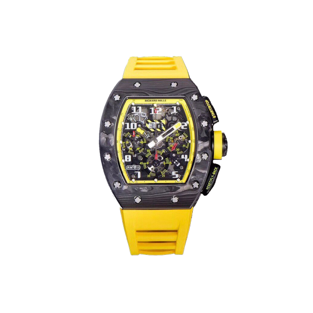RICHARD MILLE 리차드밀 옐로우 스톰 옐로우 러버밴드 RM-011 (2color)