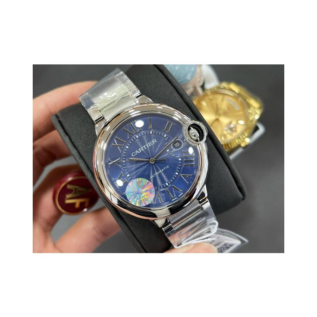 CARTIER 까르띠에 발롱 블루 드 청판 42mm WSBB0027