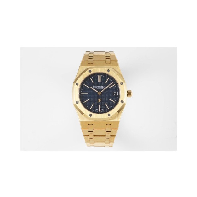 AUDEMARS PIGUET 오데마피게 로얄오크 뚜르비옹 옐로우골드 다크블루다이얼