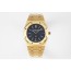 AUDEMARS PIGUET 오데마피게 로얄오크 뚜르비옹 옐로우골드 다크블루다이얼
