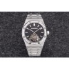 AUDEMARS PIGUET 오데마피게 로얄오크 뚜르비옹 스틸 다이아/쥬얼 베젤 블랙다이얼