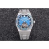 AUDEMARS PIGUET 오데마피게 로얄오크 뚜르비옹 스틸 엑스트라씬 블루다이얼
