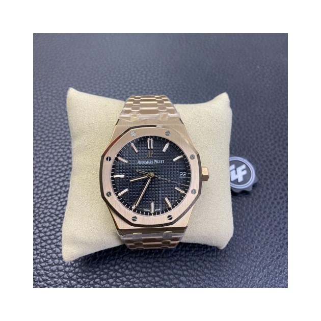 AUDEMARS PIGUET 오데마피게 로얄오크 플라잉 로즈골드 블랙다이얼 15500