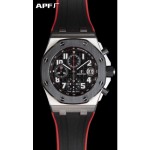 AUDEMARS PIGUET 오데마피게 로얄오크 오프쇼어 스틸 블랙다이얼