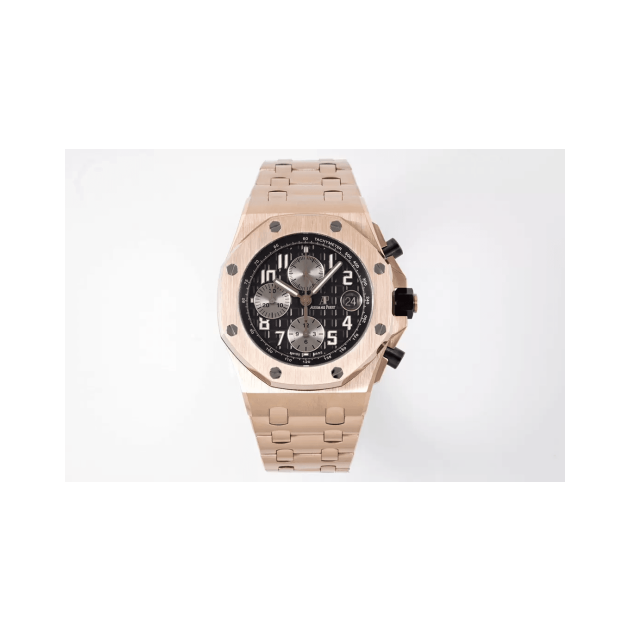 AUDEMARS PIGUET 오데마피게 로얄오크 오프쇼어 금통 블랙 다이얼 26470