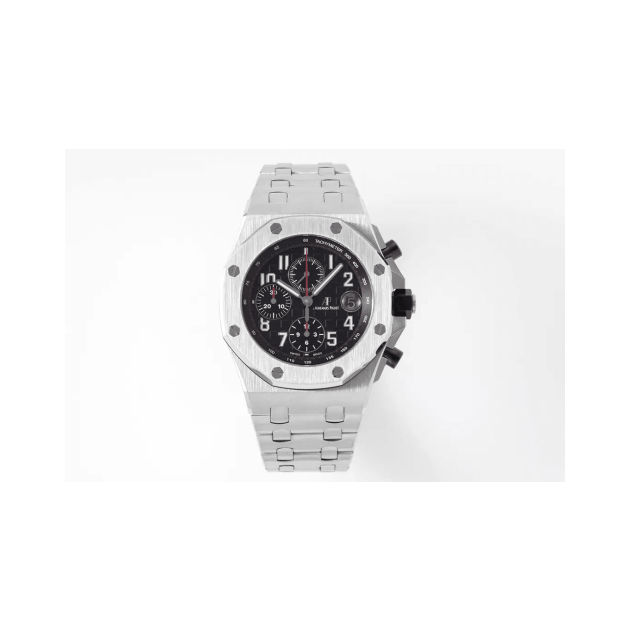 AUDEMARS PIGUET 오데마피게 로얄오크 오프쇼어 블랙 다이얼 26470
