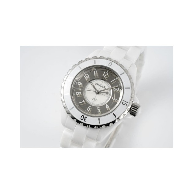 CHANEL 샤넬 J12 미러 세라믹 한정판 33mm H4861
