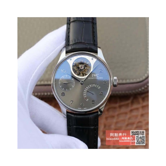IWC 아이더블유씨 포르투기저 레트로그레이드 뚜르비옹 그레이다이얼
