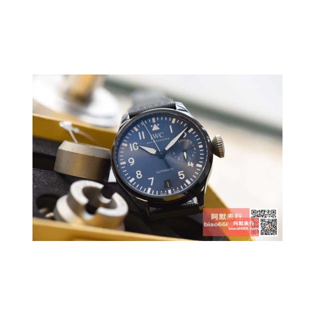 IWC 아이더블유씨 빅 파일럿 오토매틱 블루다이얼