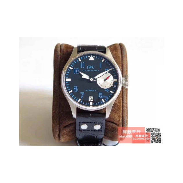 IWC 아이더블유씨 빅 파일럿 헤리티지 티타늄 블루다이얼